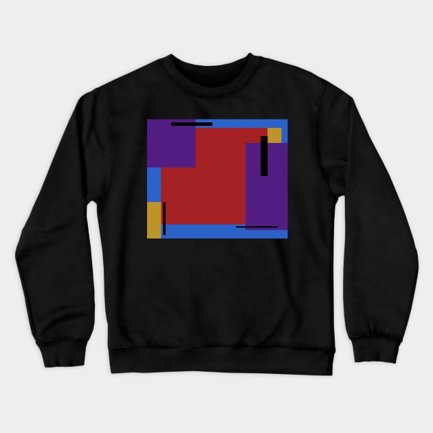 Rectangle shapes Crewneck Sweatshirt by 3DVictory